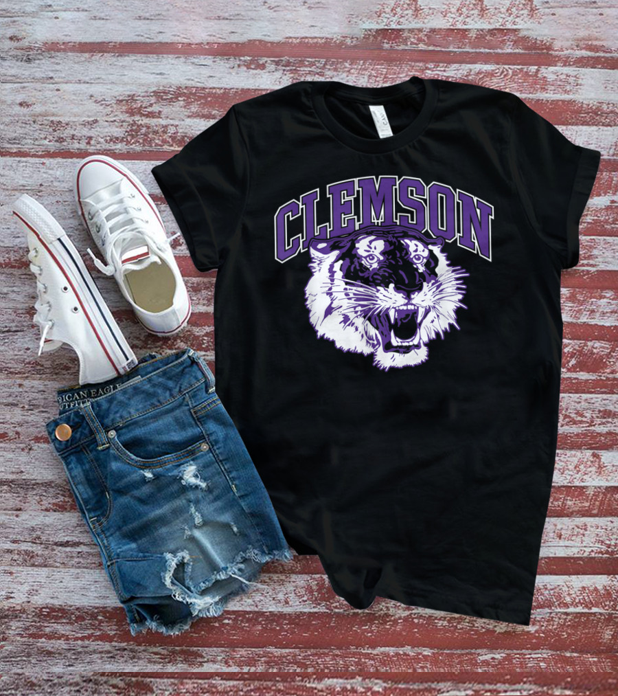 Clemson Tiger Vintage South Carolina Sports T-Shirt