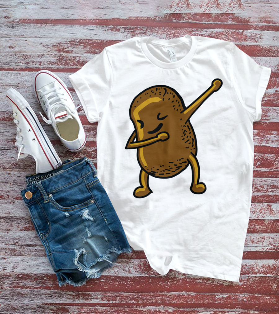 Dabbing Potato Funny Dab Dance Root Vegetable T-Shirt