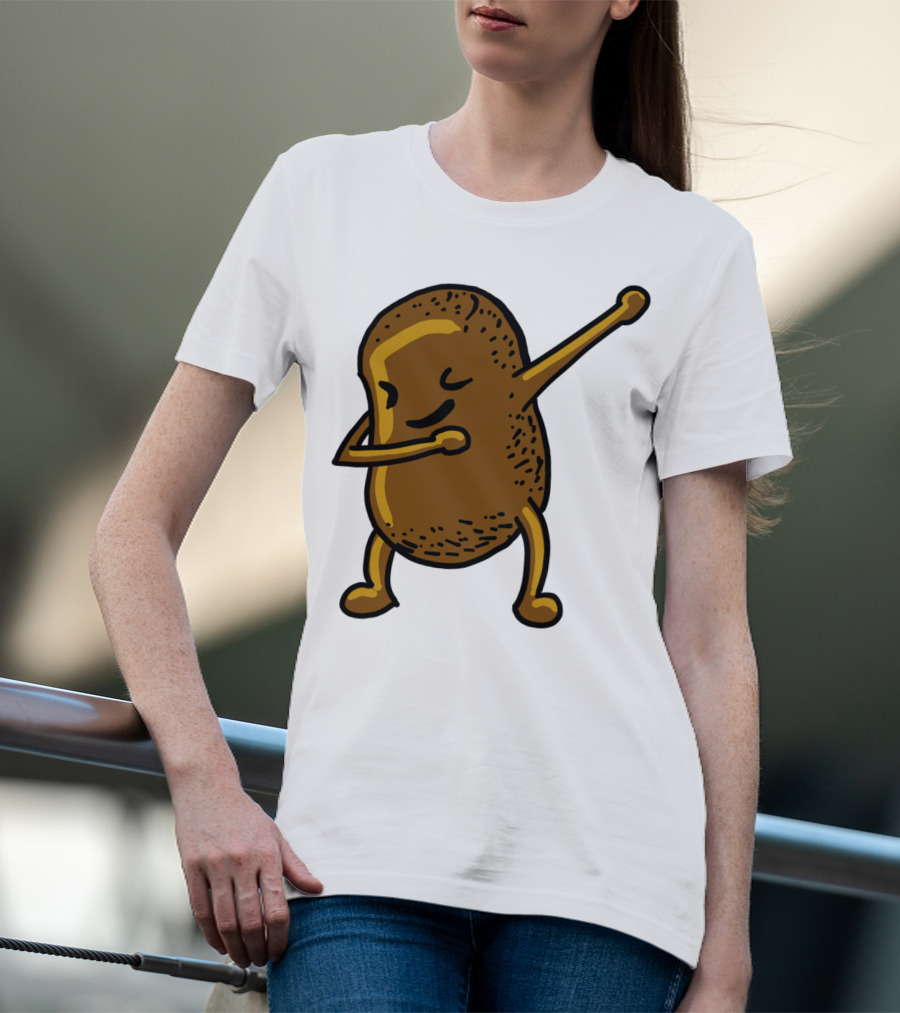 Dabbing Potato Funny Dab Dance Root Vegetable T-Shirt