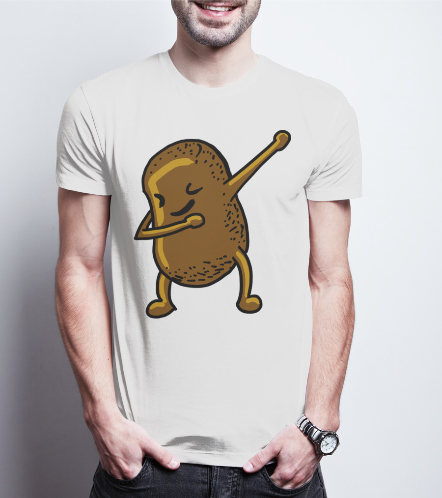 Dabbing Potato Funny Dab Dance Root Vegetable T-Shirt