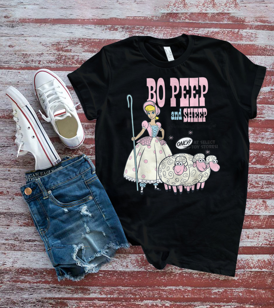 Bo Peep And Sheep Porcelain Figure Set Only Toy Story 4 T-Shirt