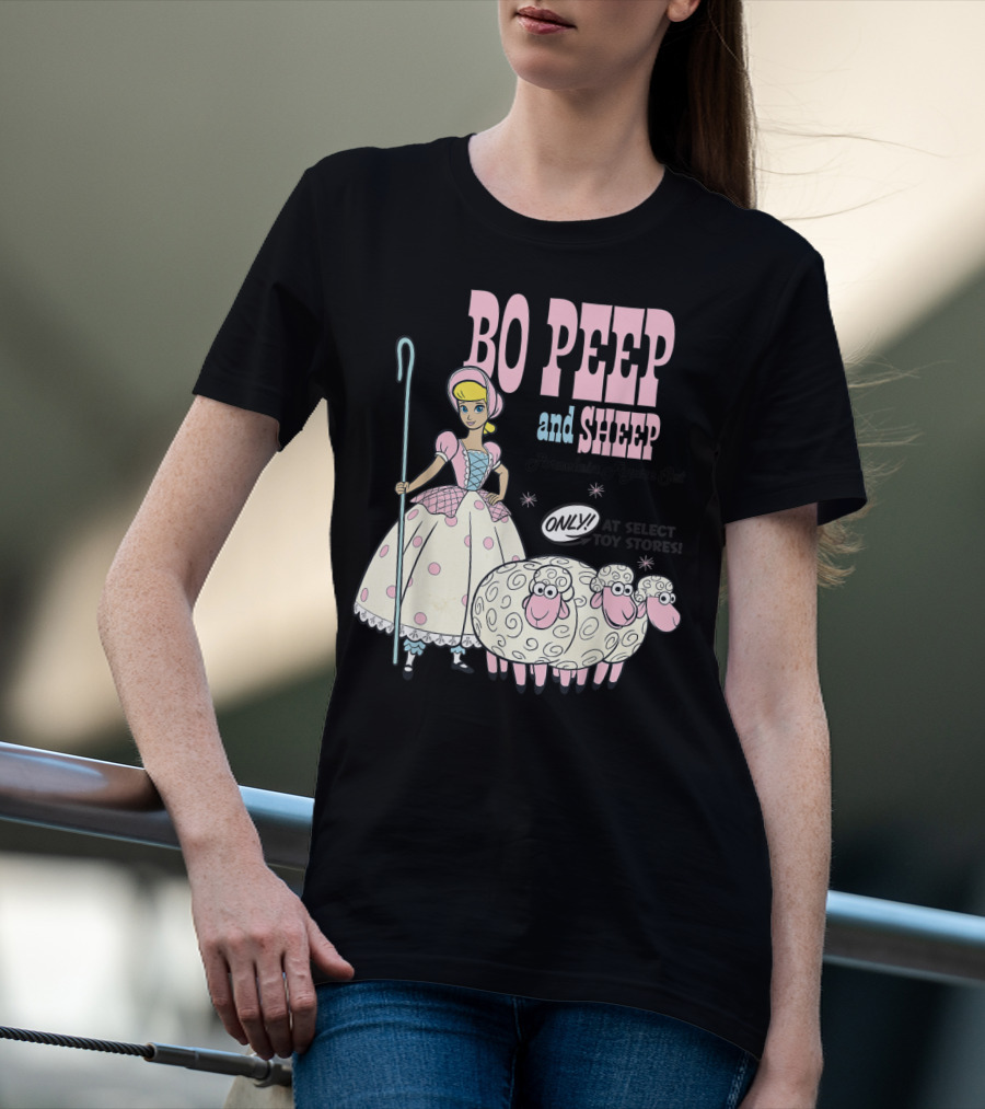 Bo Peep And Sheep Porcelain Figure Set Only Toy Story 4 T-Shirt