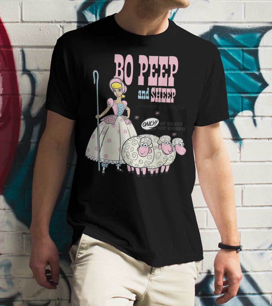 Bo Peep And Sheep Porcelain Figure Set Only Toy Story 4 T-Shirt