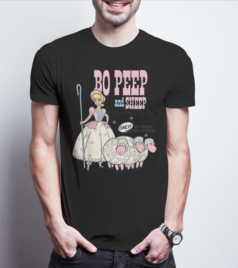 Bo Peep And Sheep Porcelain Figure Set Only Toy Story 4 T-Shirt