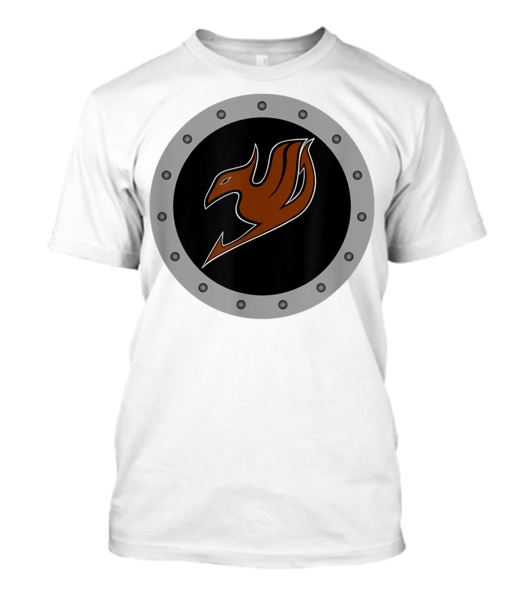 Dragon Tail Fairy Shield Anime Manga Fan Club Phoenix Emblem T-Shirt