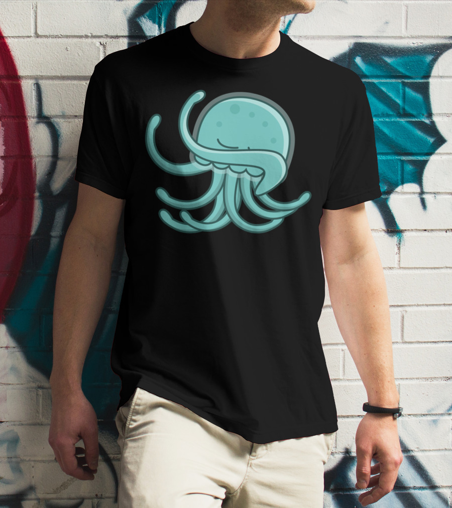 Playful Dabbing Jellyfish With Jellies Movement T-Shirt