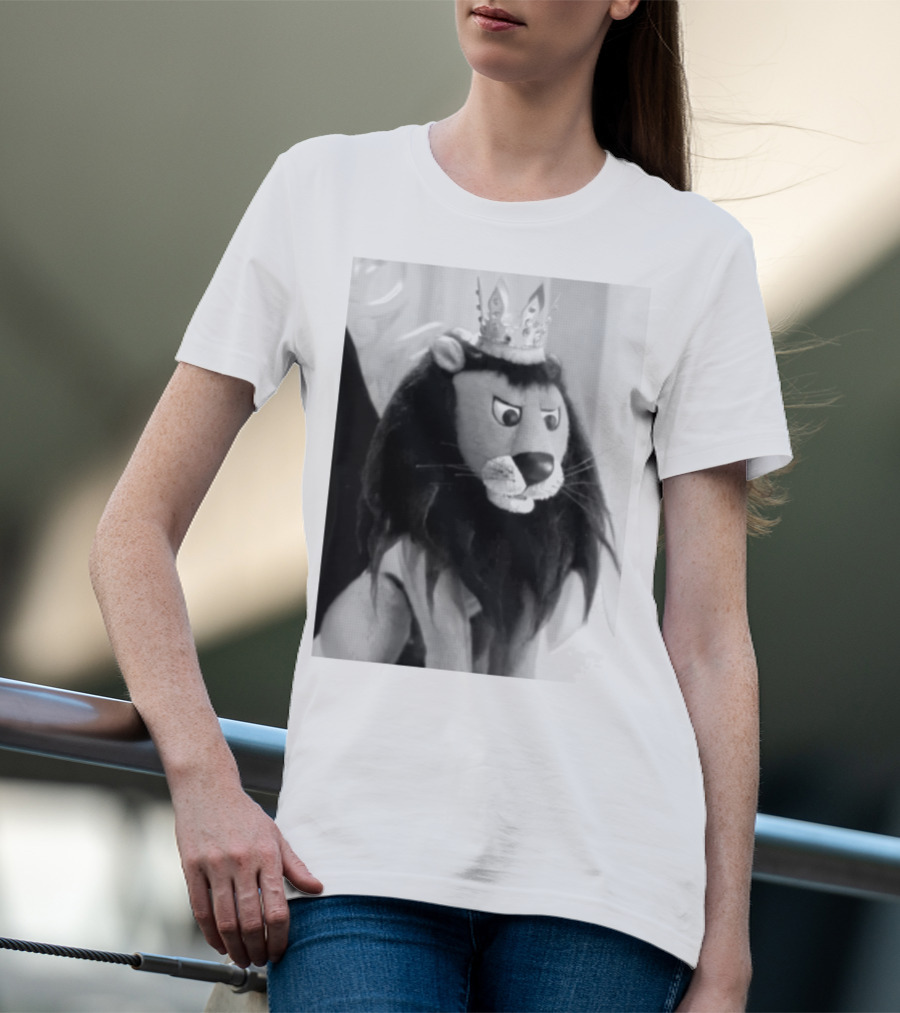 Christmas Special King Moonracer Lion Puppet Character T-Shirt