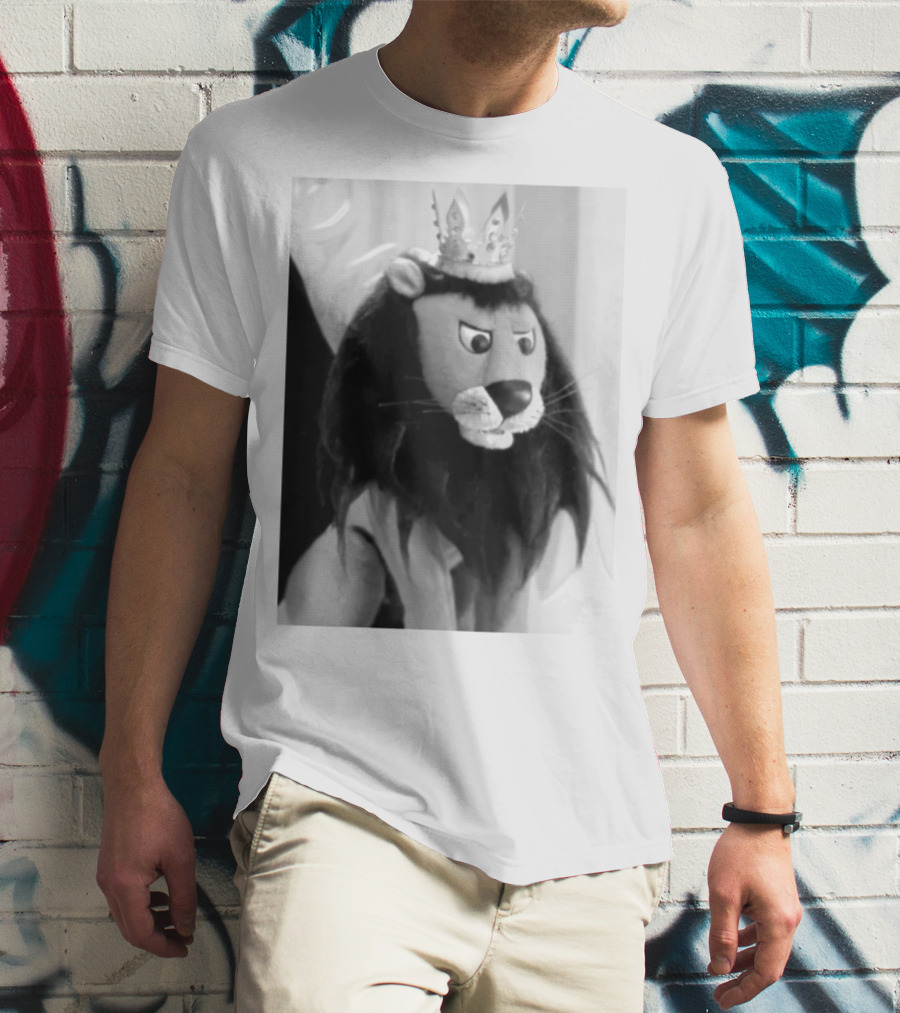 Christmas Special King Moonracer Lion Puppet Character T-Shirt