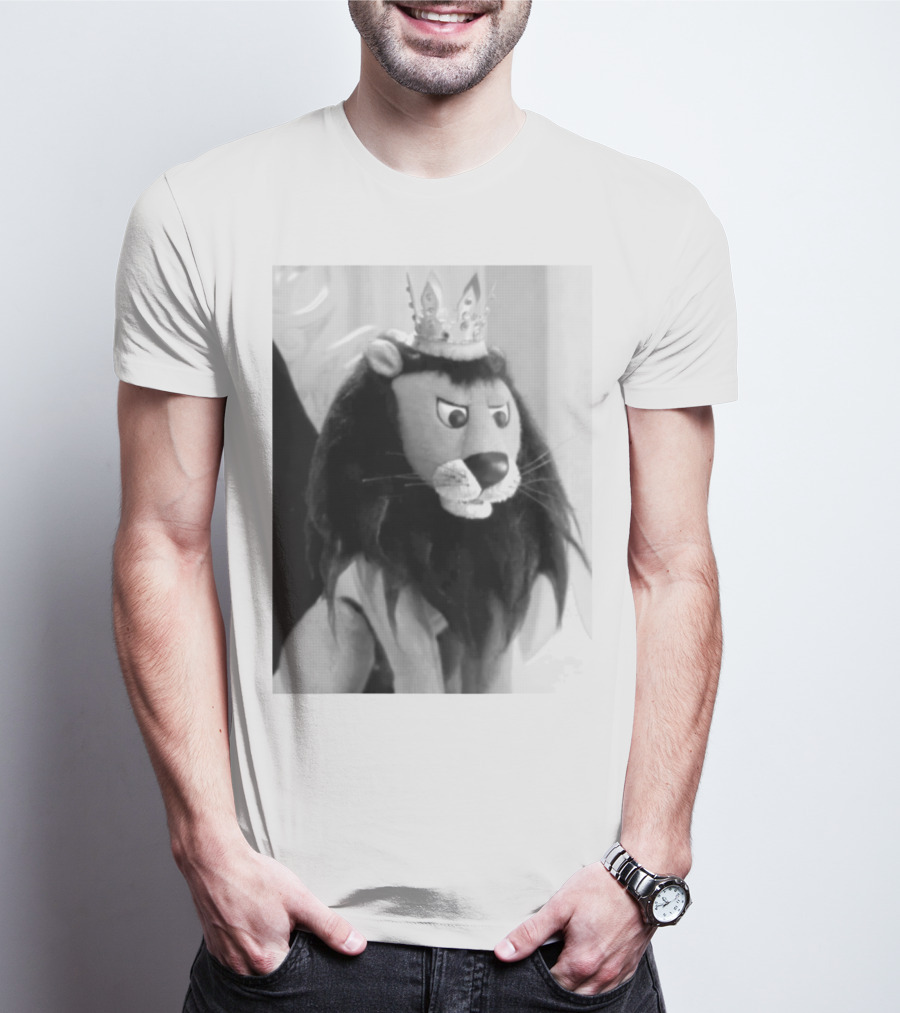 Christmas Special King Moonracer Lion Puppet Character T-Shirt