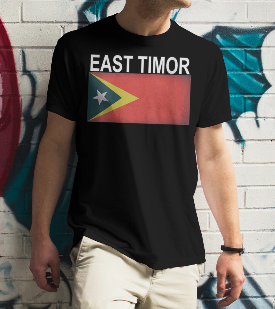 EAST TIMOR Timoreseeffect National Flag T-Shirt
