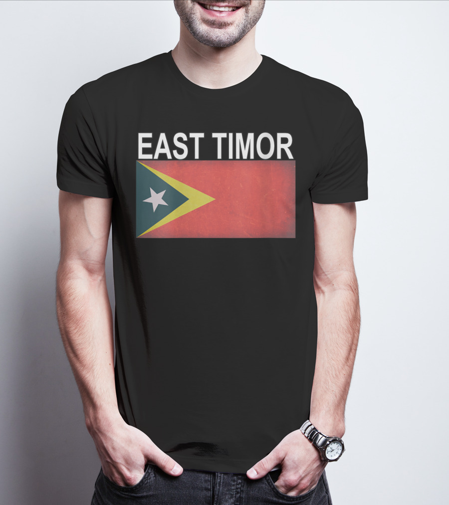 EAST TIMOR Timoreseeffect National Flag T-Shirt