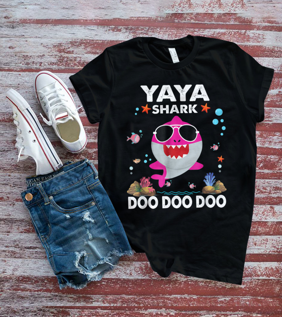 Yaya Shark Doo Doo Doo T-Shirt