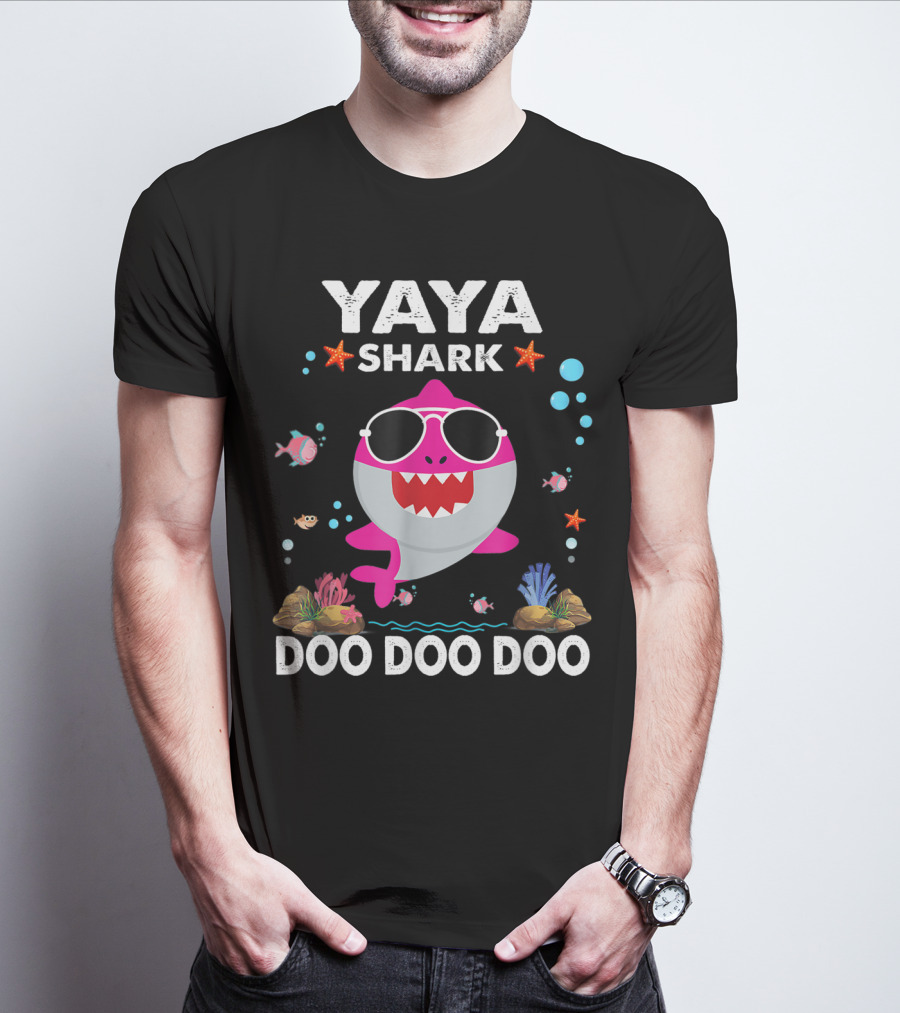 Yaya Shark Doo Doo Doo T-Shirt