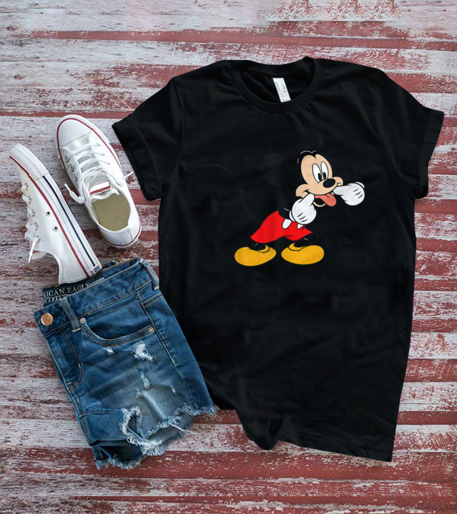 Mickey Mouse Classic Silly Expression Disney T-Shirt