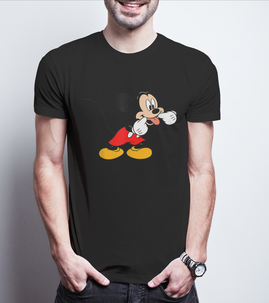 Mickey Mouse Classic Silly Expression Disney T-Shirt