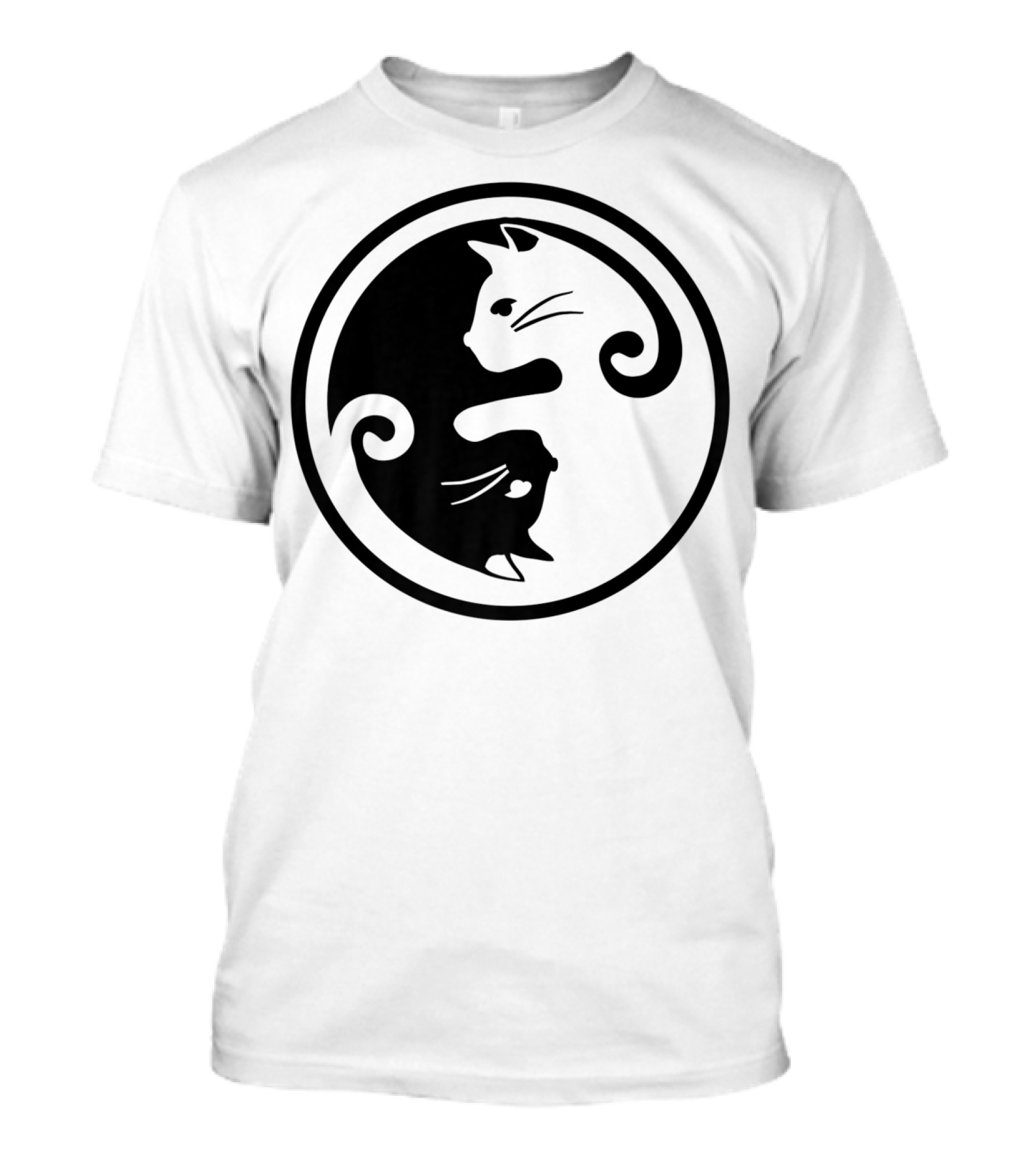 Cat Yin Yang T-Shirt