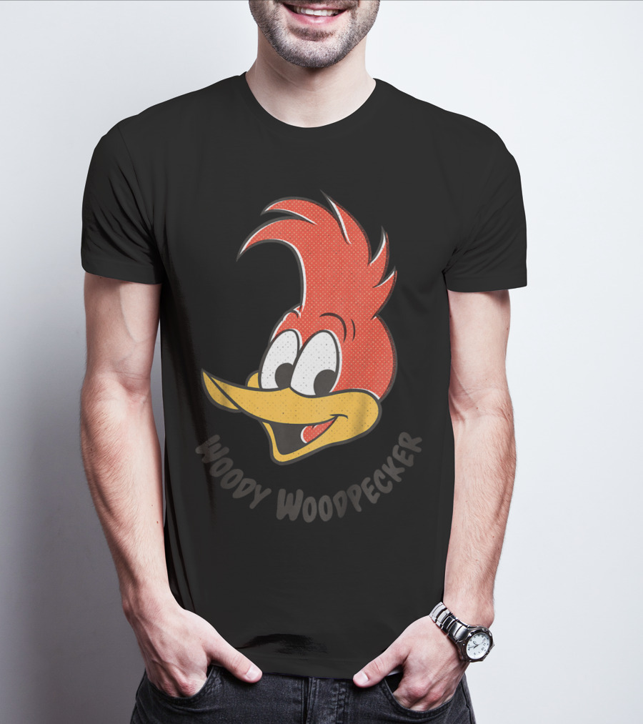 Woody Woodpecker Classic Smile Kids Nostalgic Cartoon Character T-Shirt