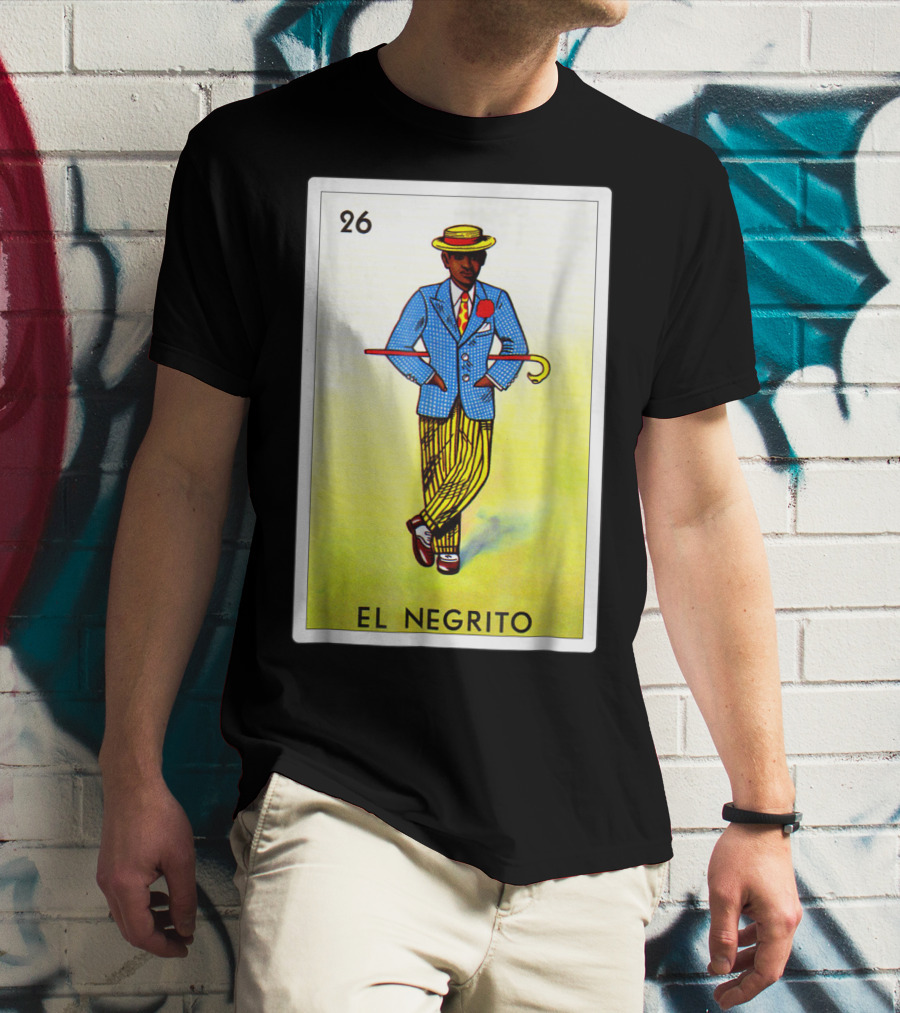 Lotería Card El Negrito 26 Classic Version T-Shirt