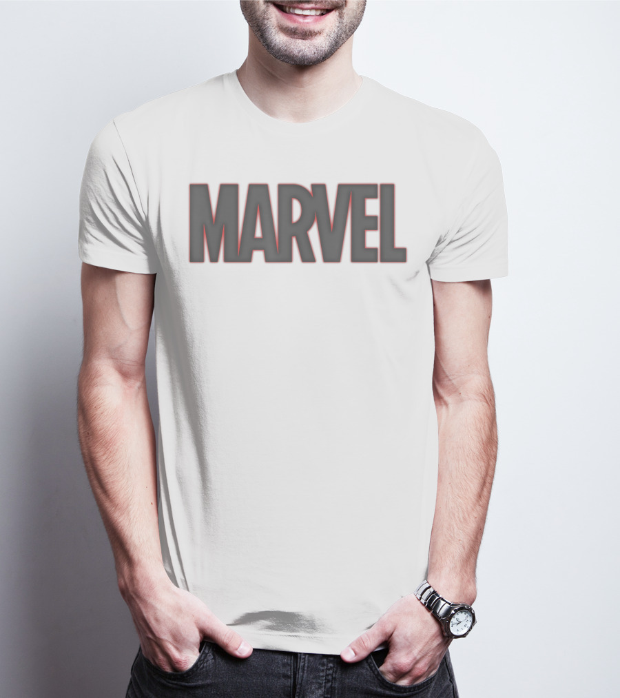 Marvel Logo Classic Outline T-Shirt
