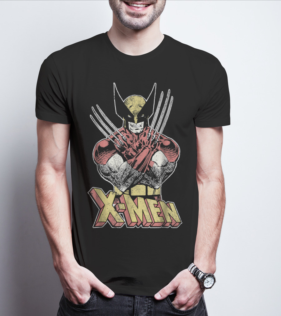 X-Men Wolverine Classic Comic Marvel T-Shirt