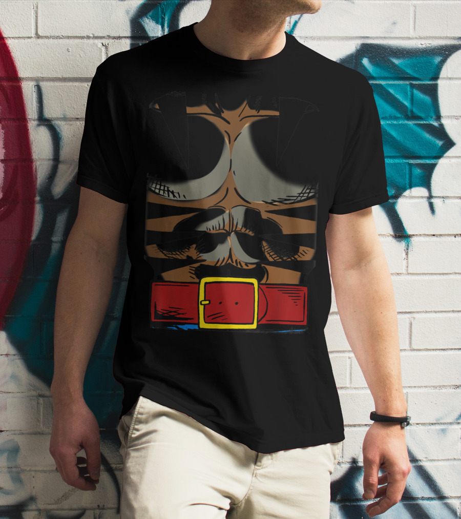 Marvel Xmen Wolverine Claw Chest Belt T-Shirt