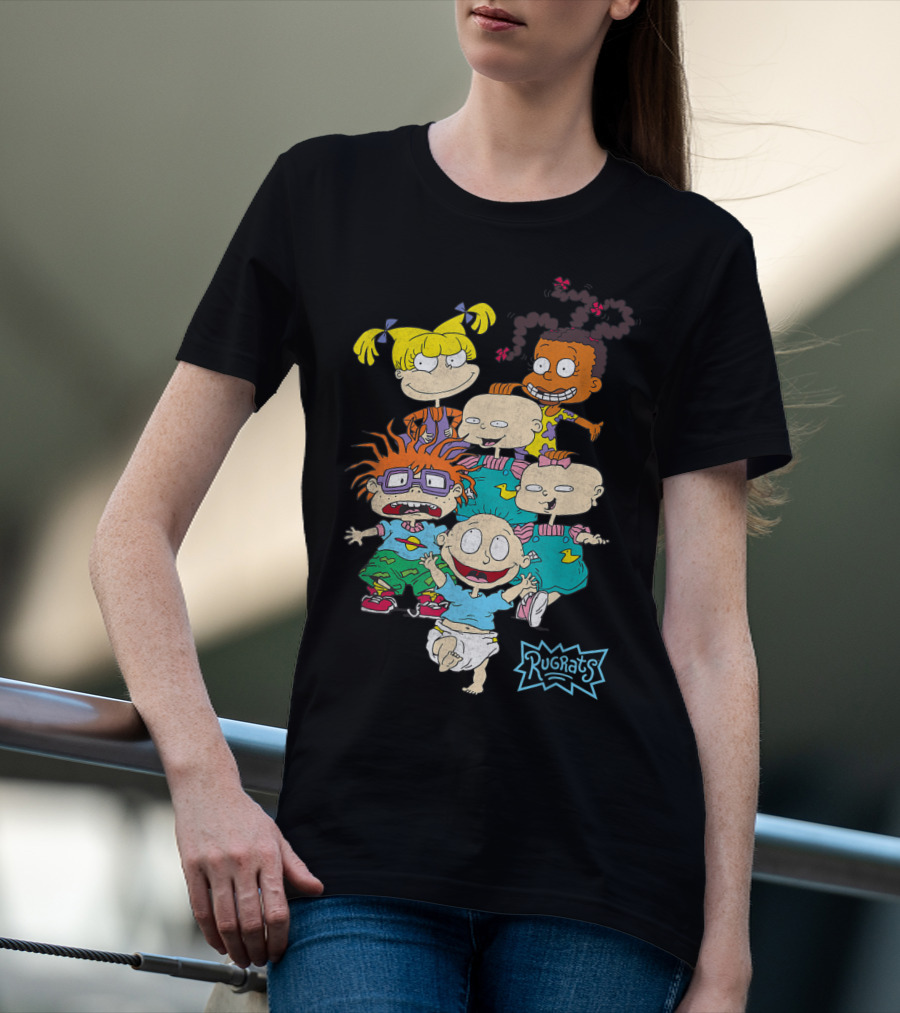 Rugrats Classic Characters Group Pose Nickelodeon T-Shirt