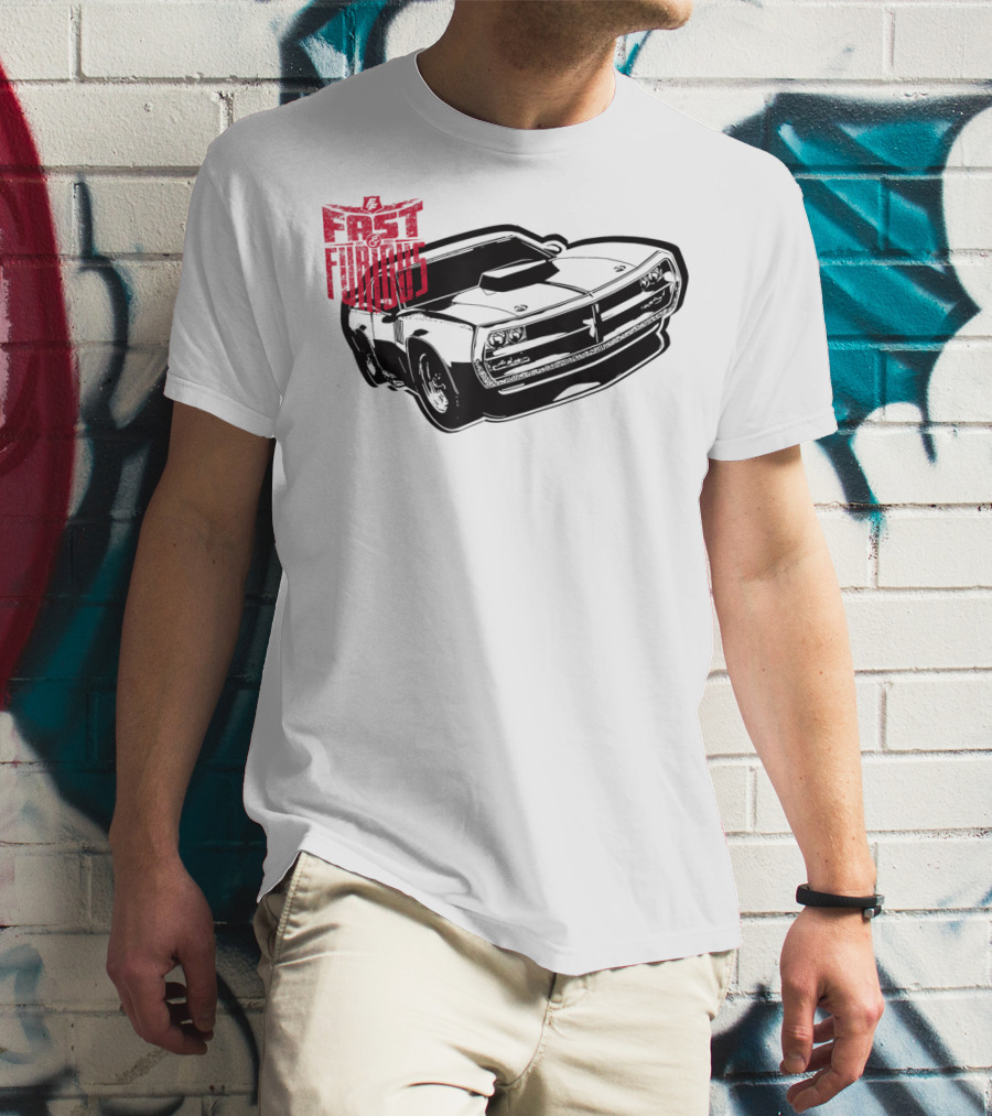 Fast Furious Est 2001 Classic Muscle Car Iconic T-Shirt