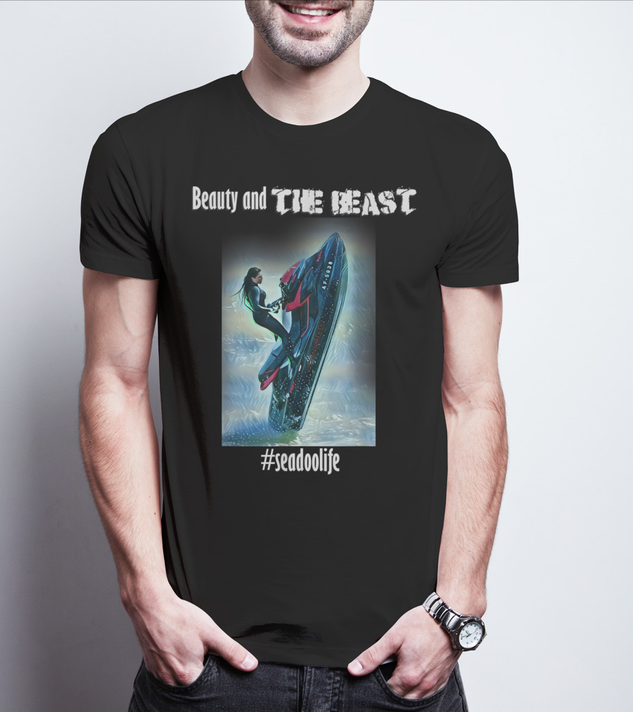 Beauty And The Beast Seadoo Seadoolife T-Shirt
