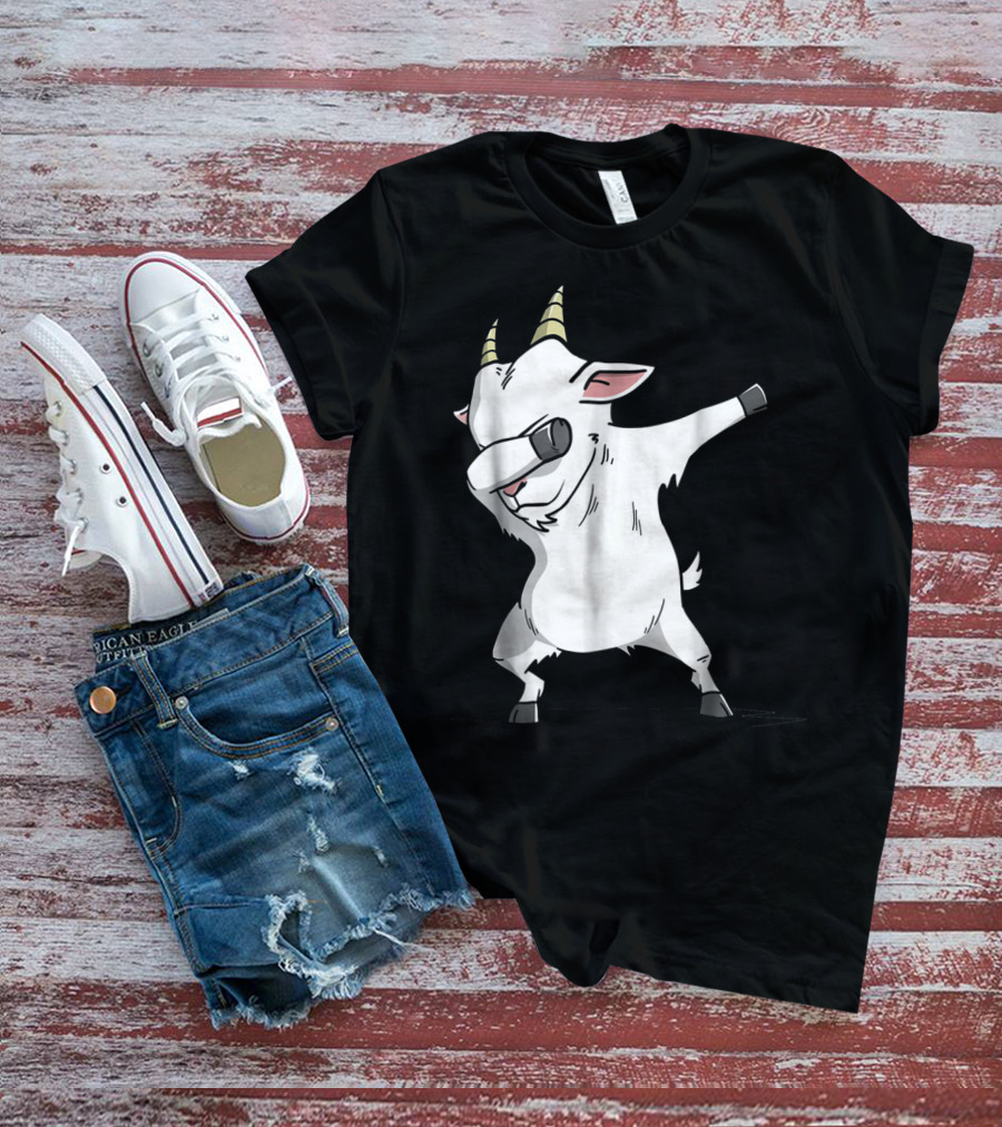 Dabbing Goat Dab Goat Kids T-Shirt