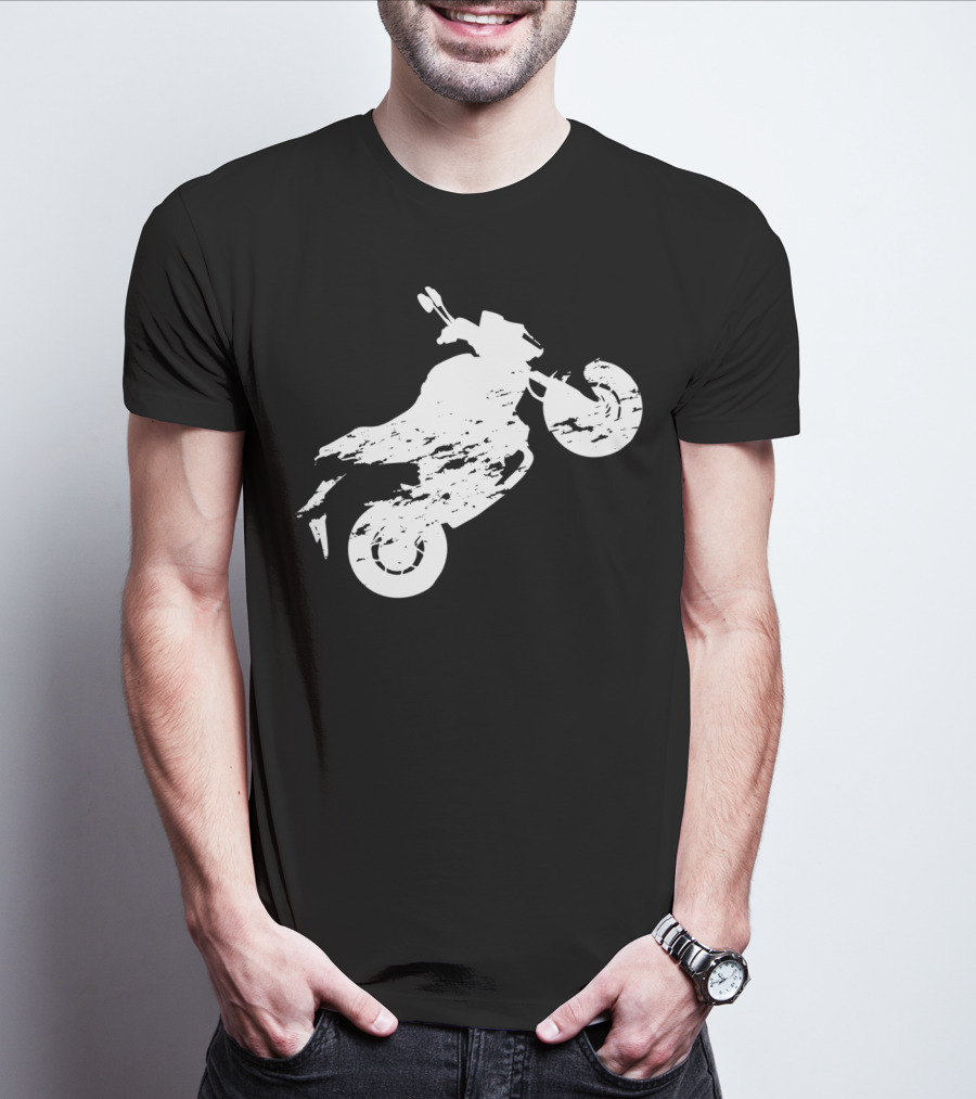 Grom 125cc Motor Bike Wheelie Stunt T-Shirt