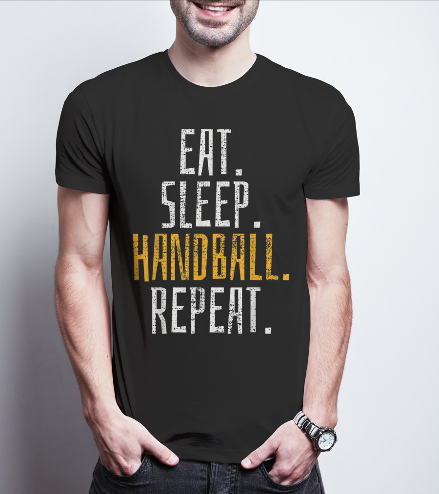 Eat Sleep Handball Repeat T-Shirt