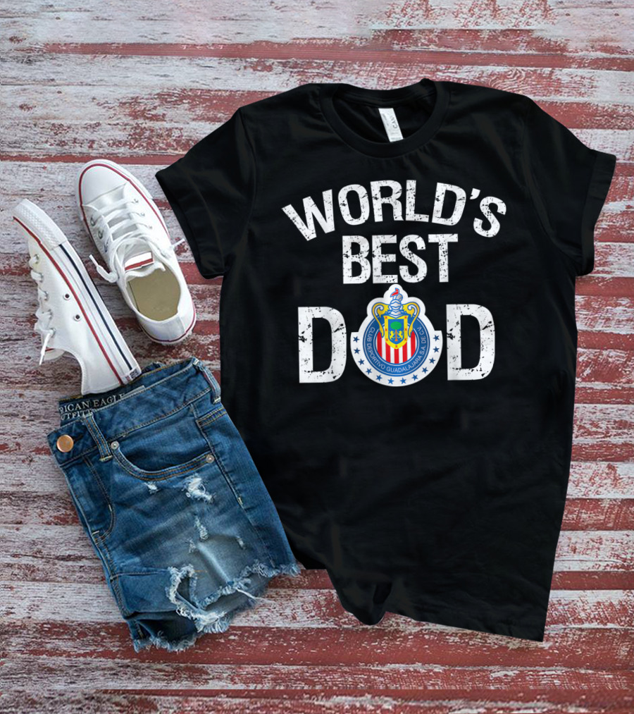 World's Best Dad FC Chivas Guadalajara Mexico T-Shirt