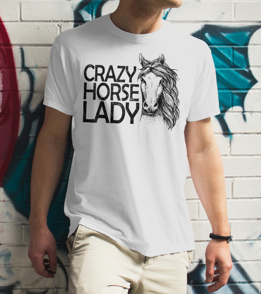 Crazy Horse Lady T-Shirt