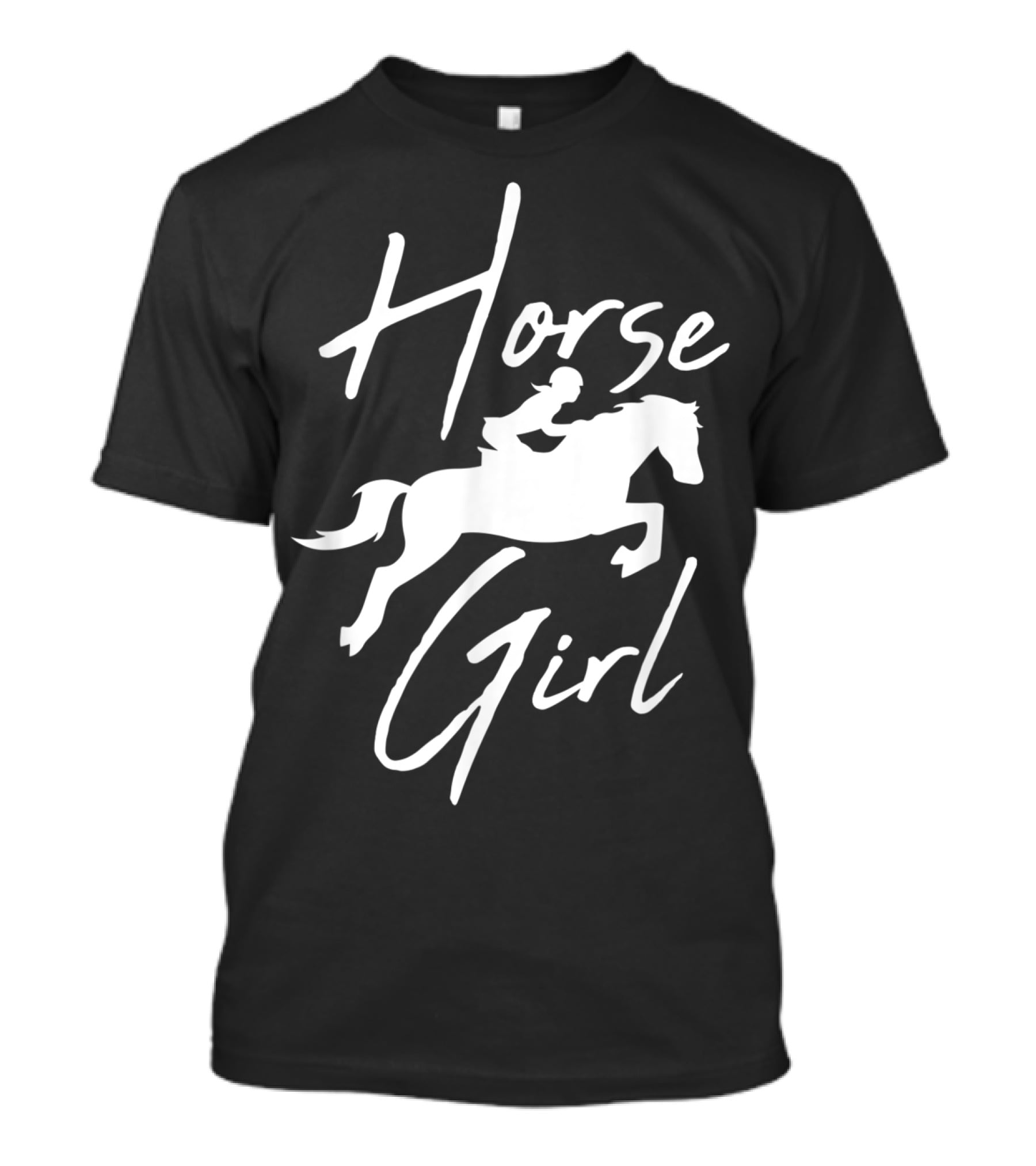 Horse Girl Horseback Riding Farm T-Shirt