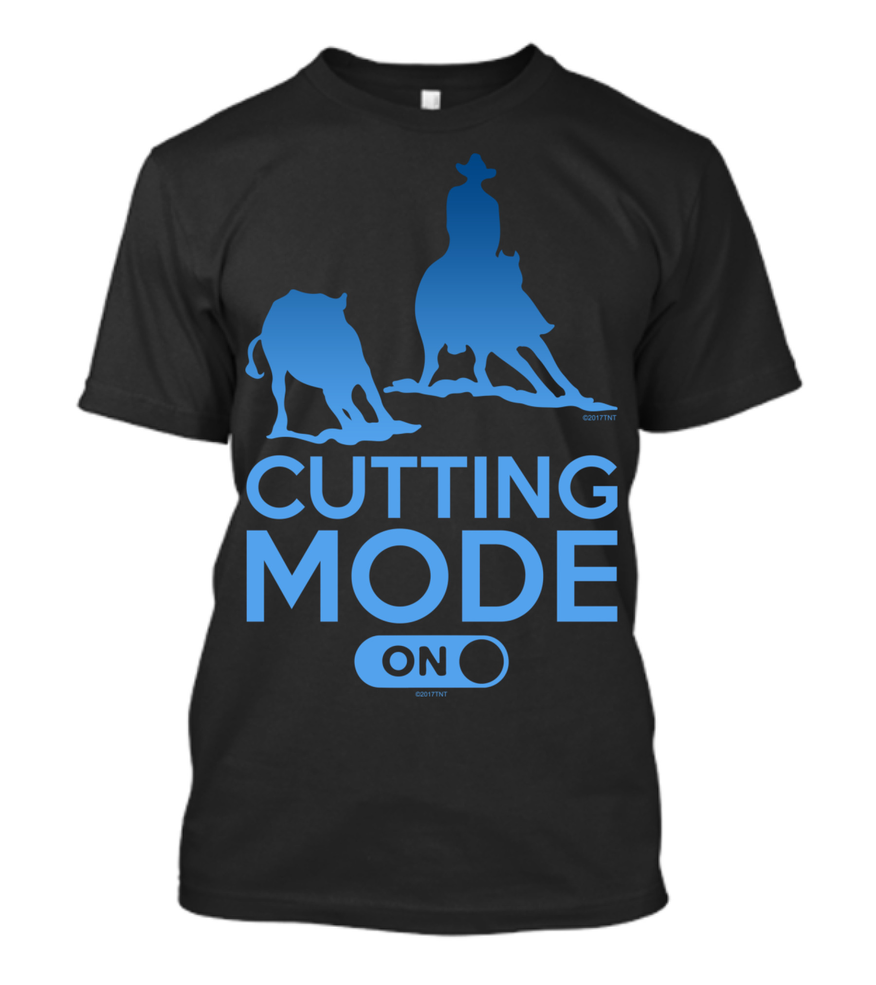 Cutting Mode On Cutting Horse Rider T-Shirt