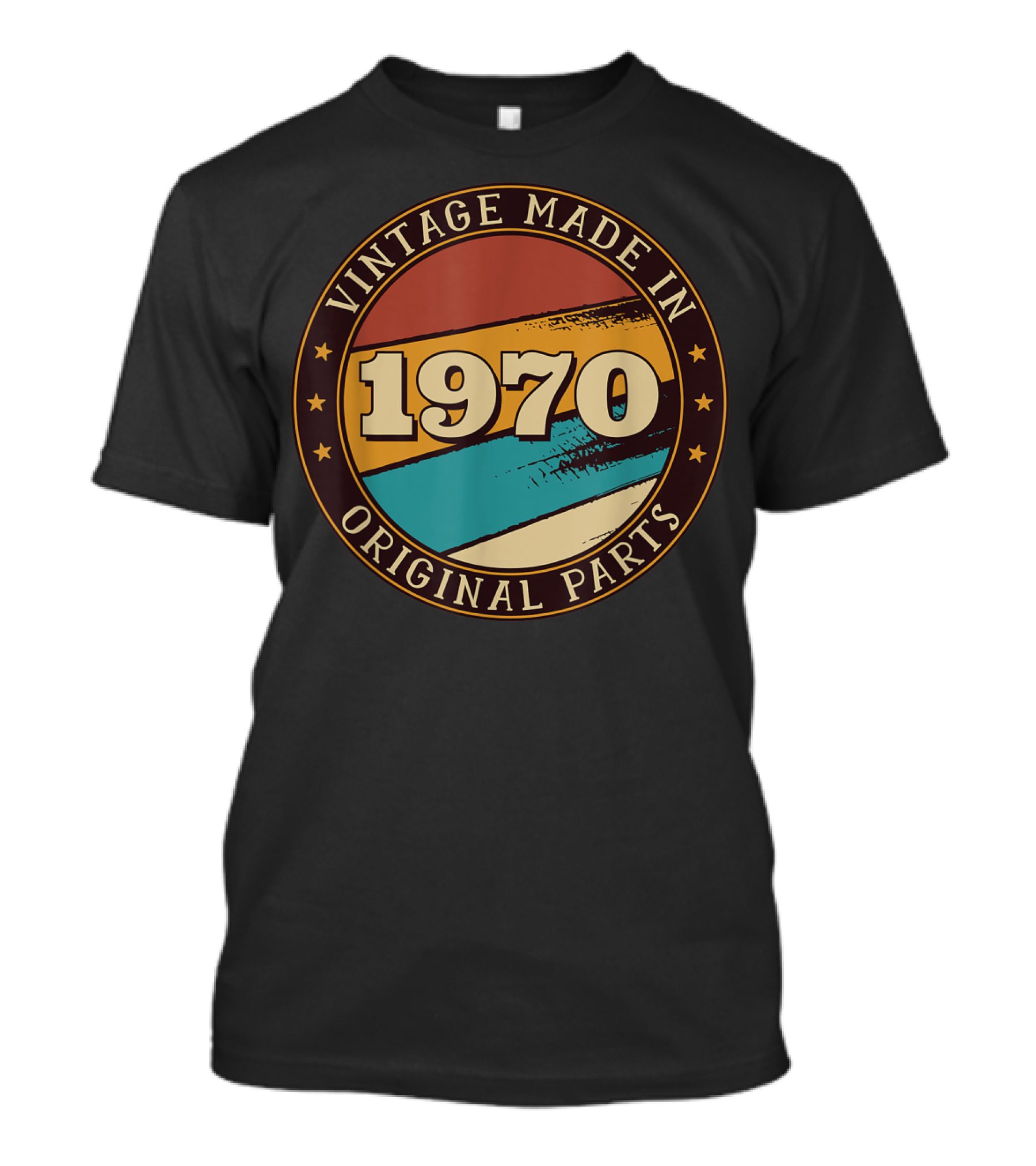 Vintage Made In 1970 Original Parts T-Shirt