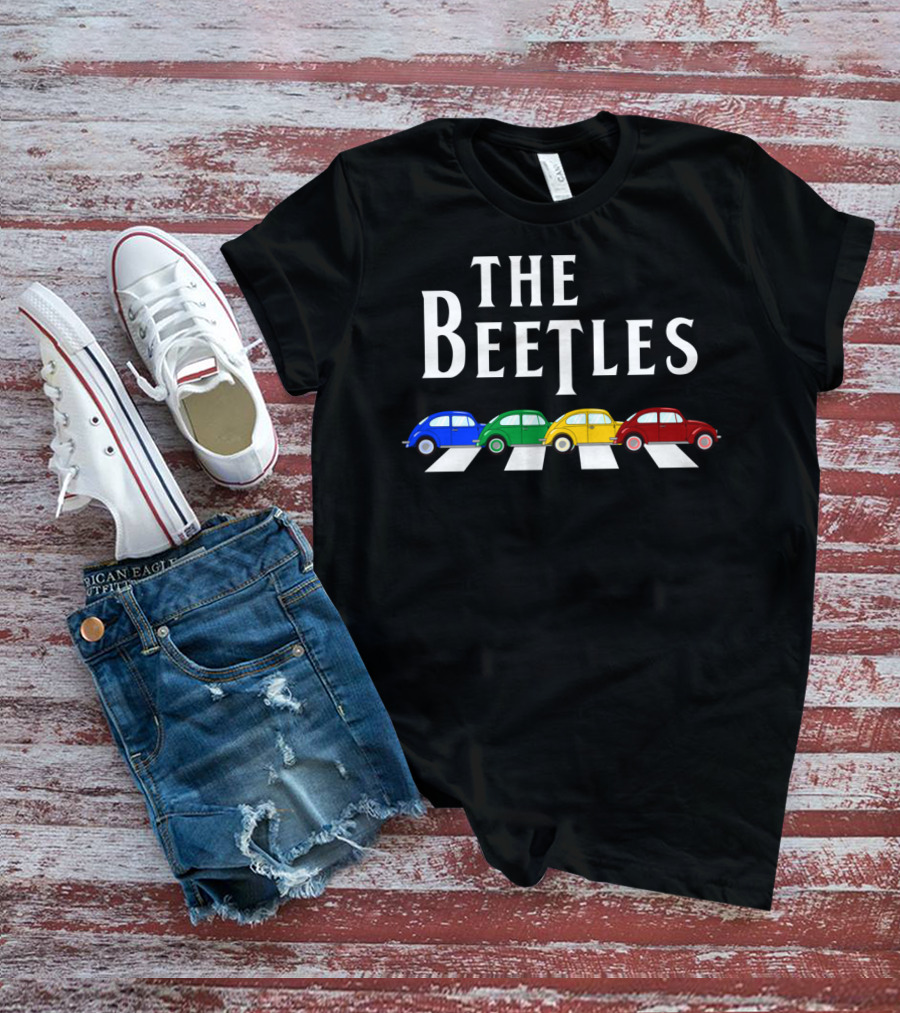 Classic Car Lover Beetle Vintage Car Beetle Abbey Road T-Shirt