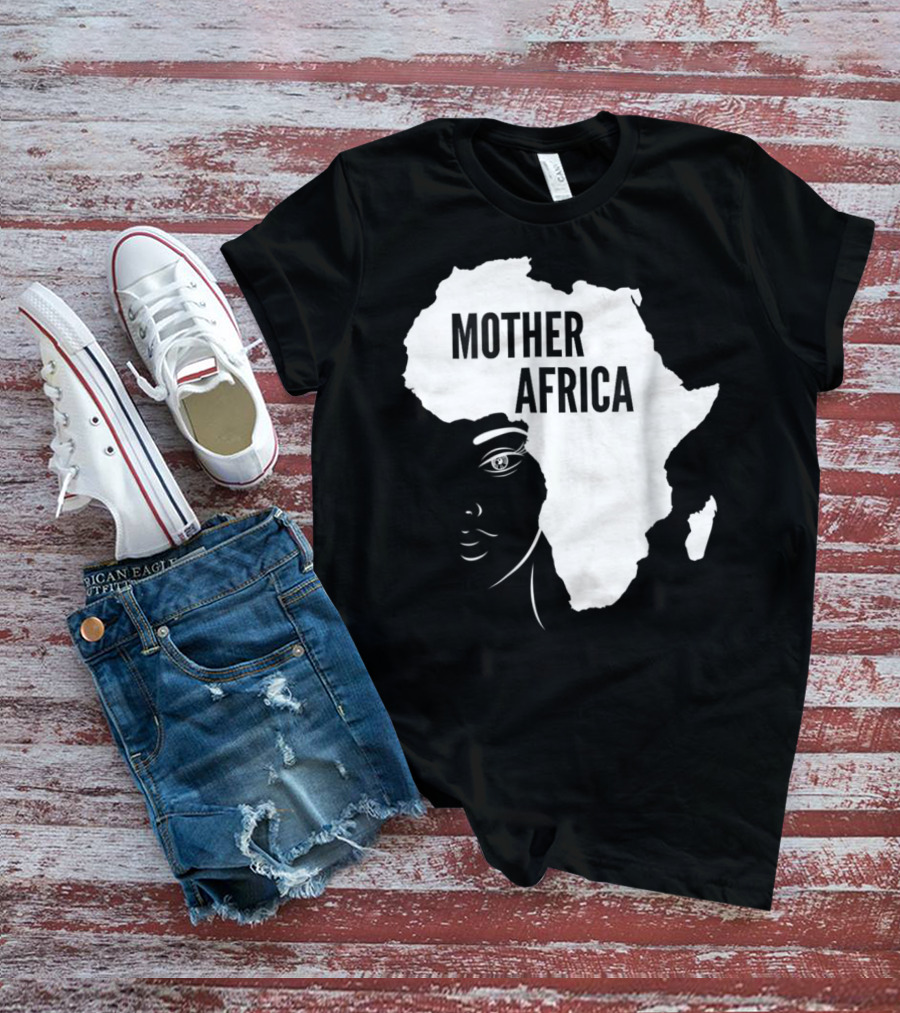 Mother Africa Black Queen Afrocentric Pride T-Shirt