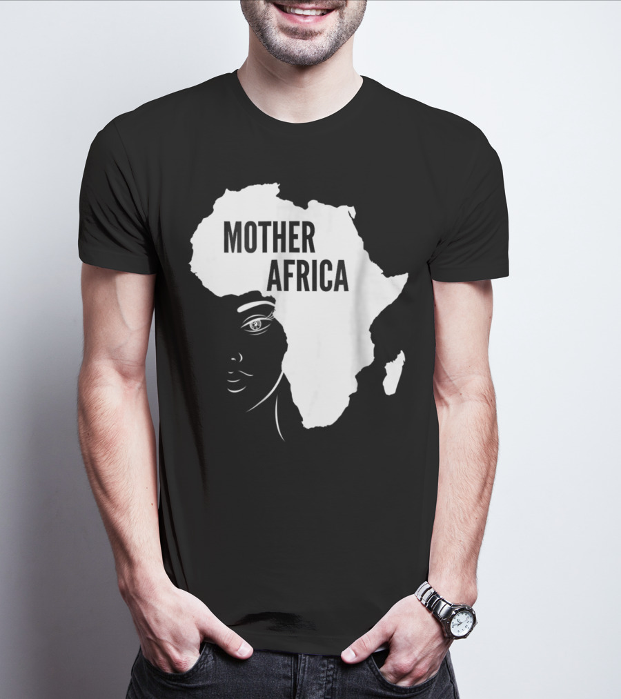 Mother Africa Black Queen Afrocentric Pride T-Shirt