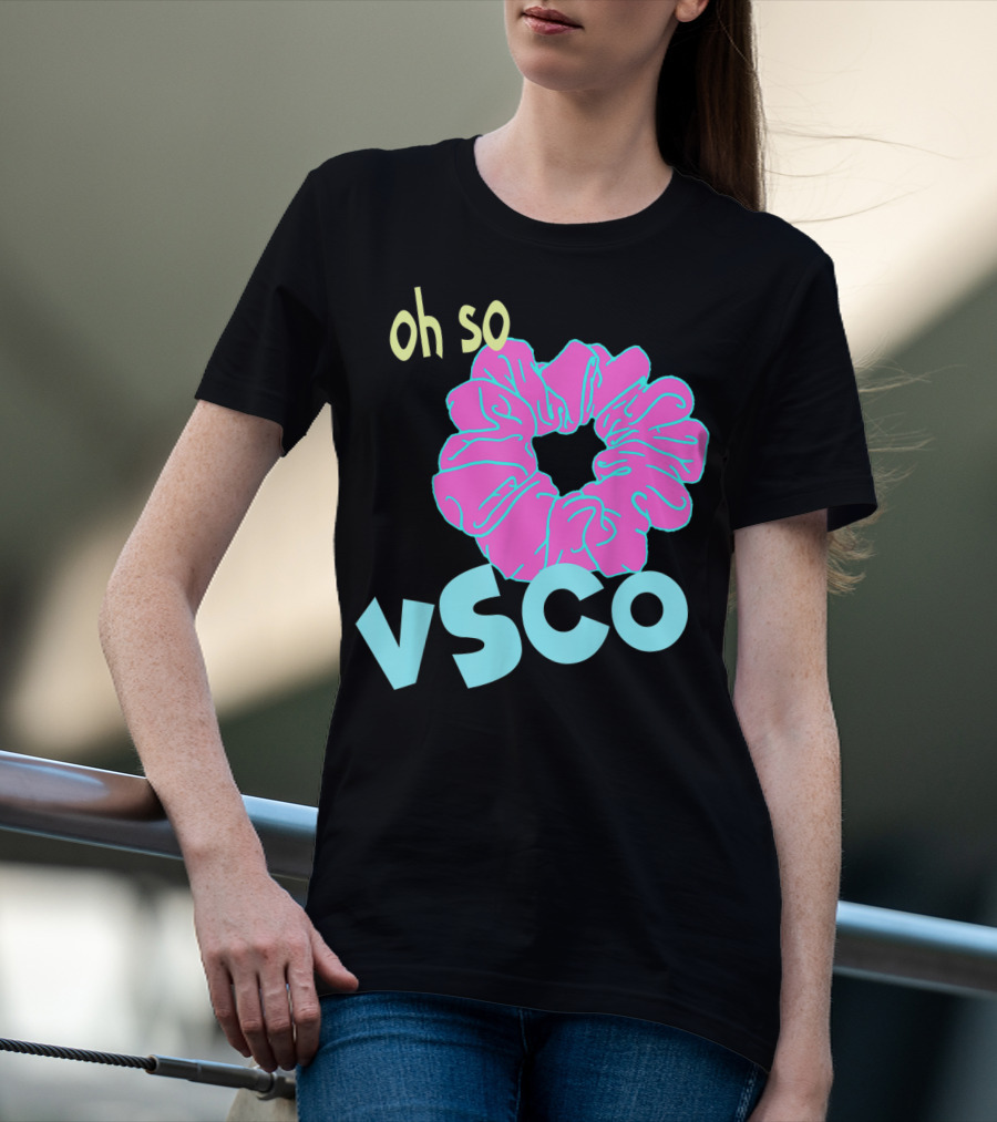 Oh So VSCO Pop Art Scrunchie T-Shirt