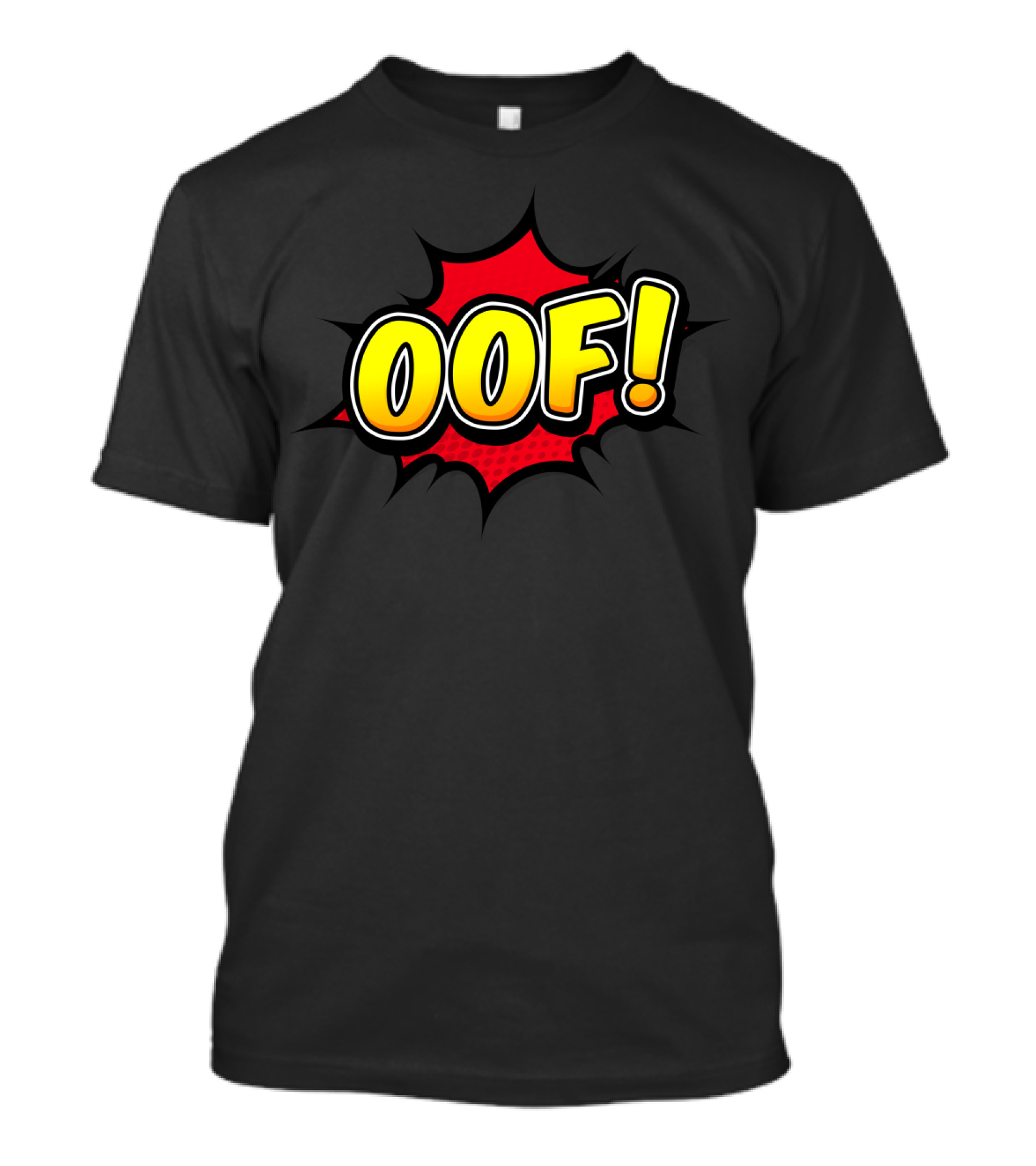 OOF Comic Book Style Burst T-Shirt