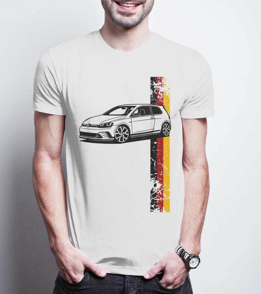 R Gt I German Car Germany Sport Racing Tuning Automotive Enthusiast T-Shirt