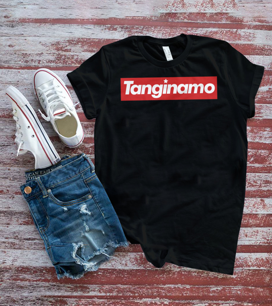 Tanginamo Funny Pinoy Statement Red White T-Shirt
