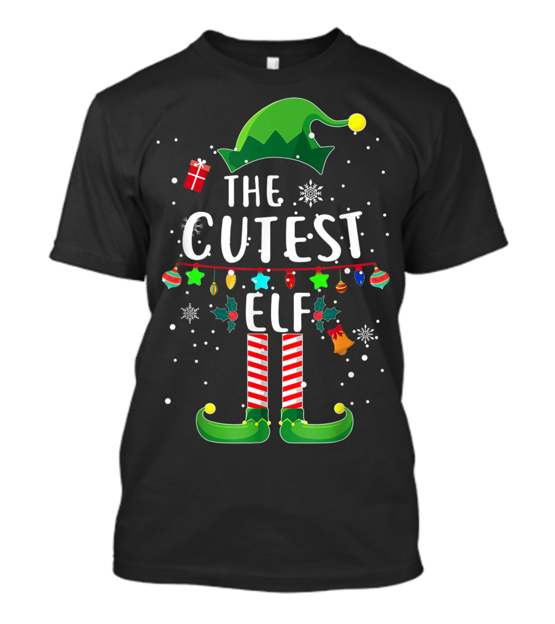 The Cutest Elf Christmas Outfit For Matching Family Group Holiday T-Shirt