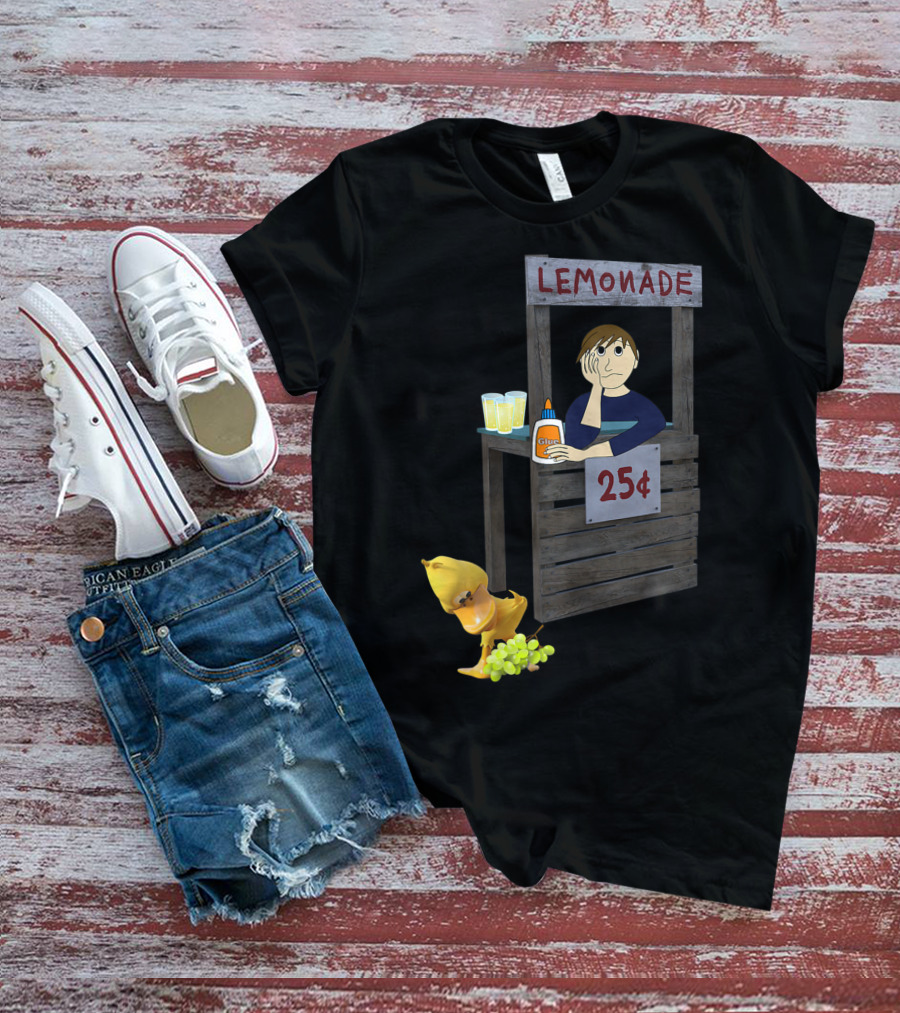 Lemonade Stand 25¢ The Duck Song Got Any Grapes T-Shirt