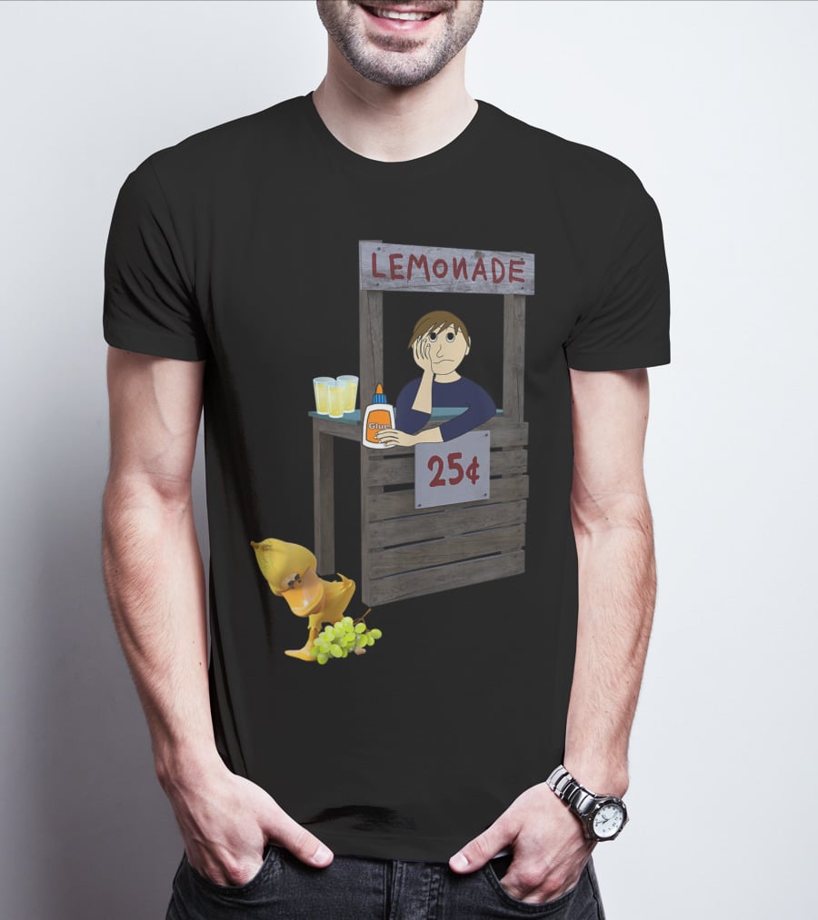 Lemonade Stand 25¢ The Duck Song Got Any Grapes T-Shirt