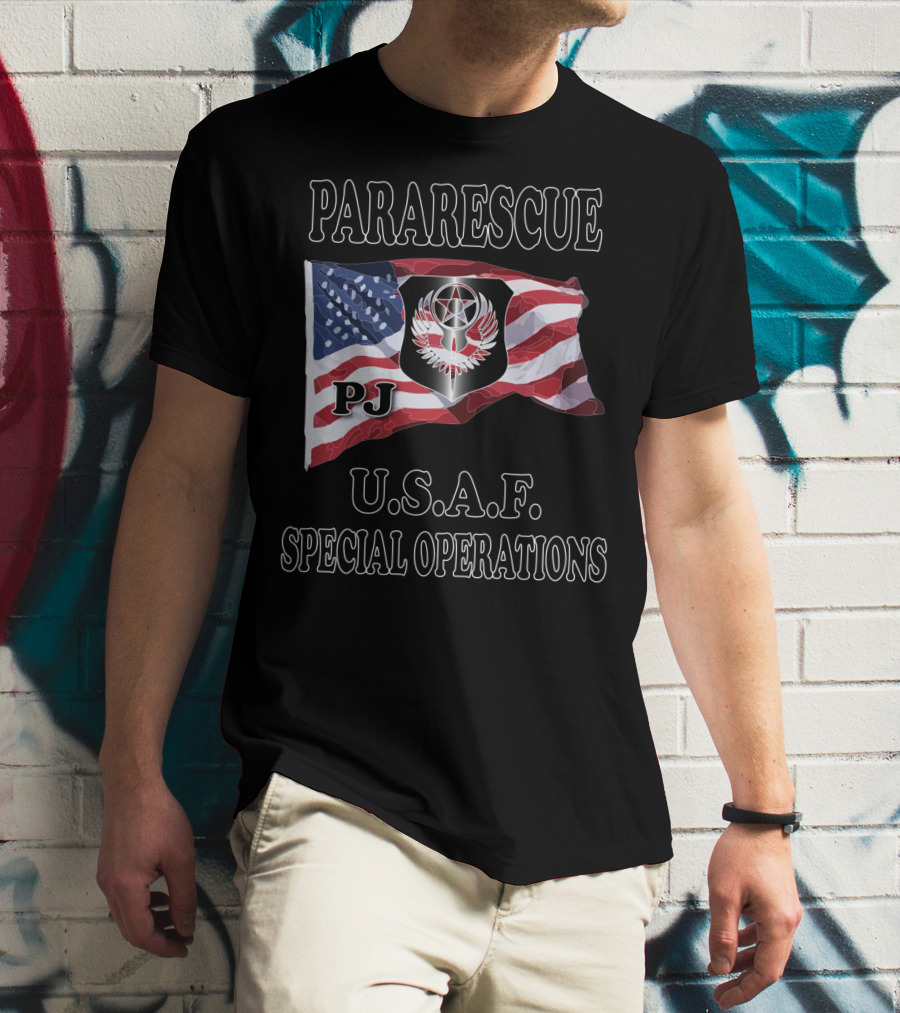 Pararescue Pj Usaf Special Operations T-Shirt