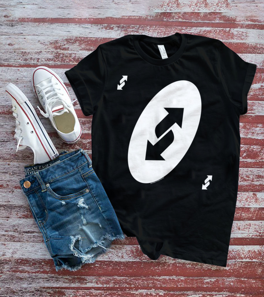 Uno Reverse Card Symbol T-Shirt