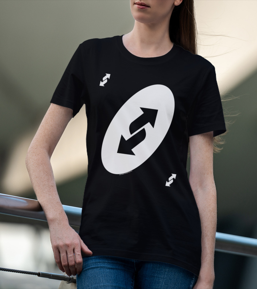 Uno Reverse Card Symbol T-Shirt