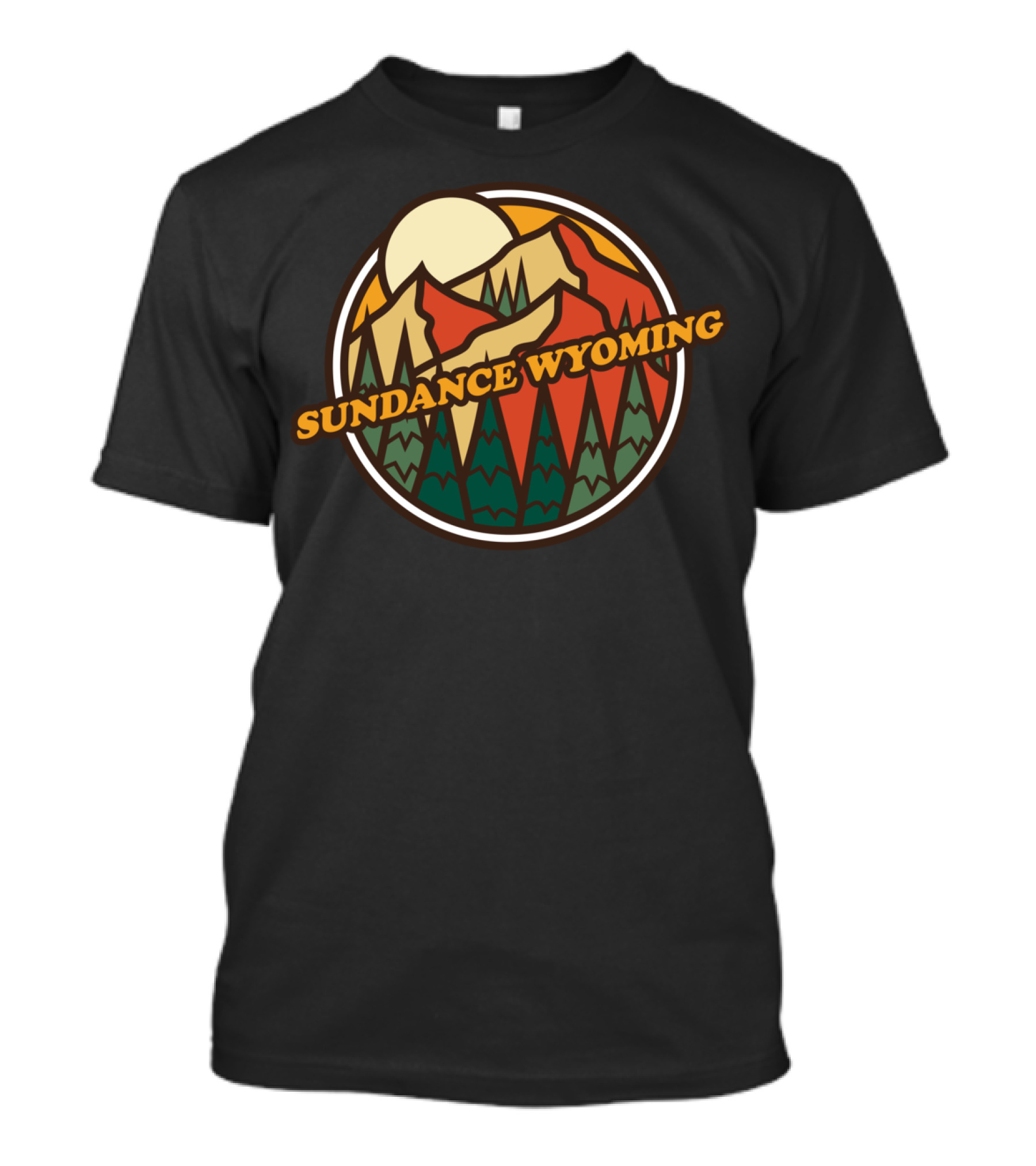 Sundance Wyoming Mountain Hiking Vintage Adventure T-Shirt